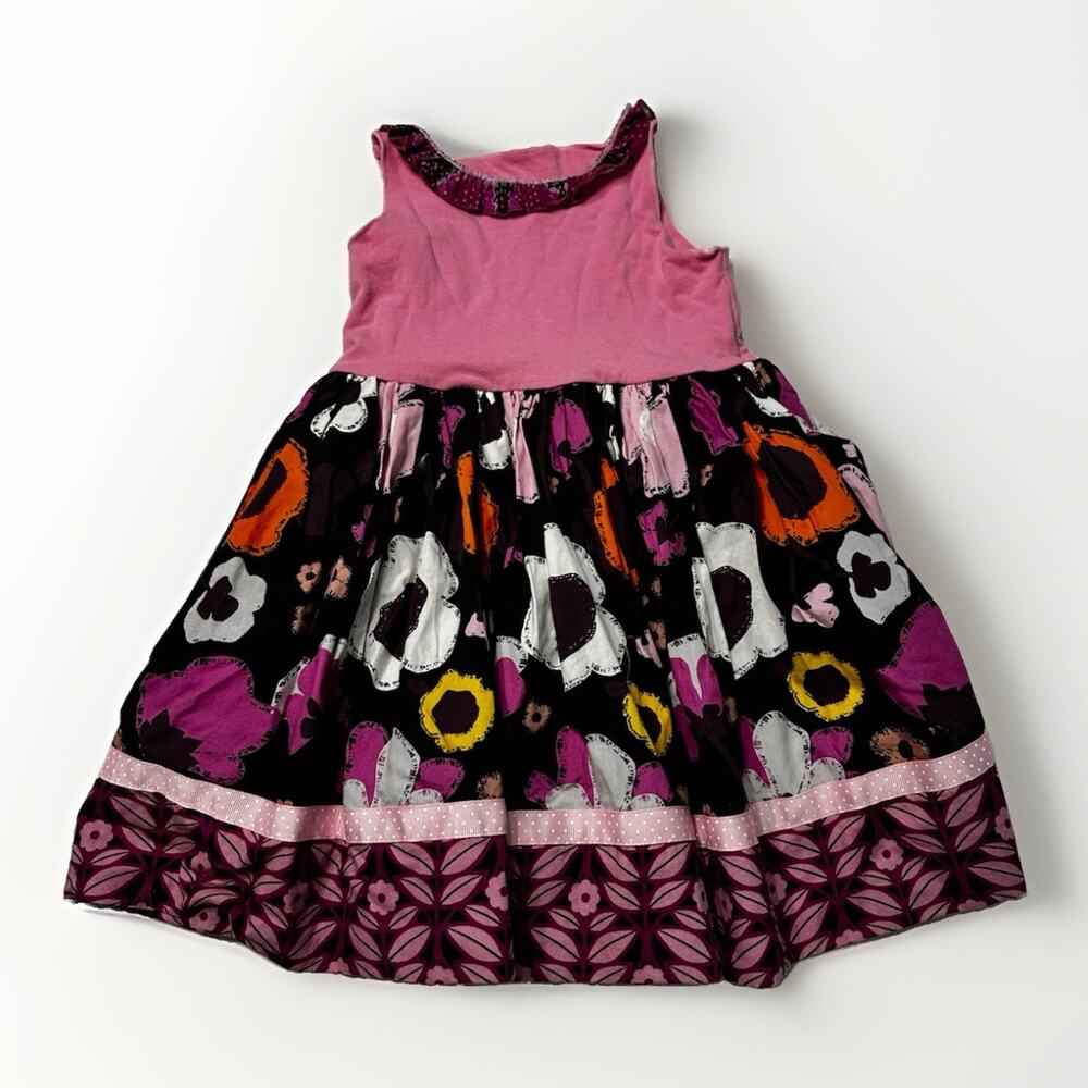 Matilda Jane Platinum Tank Dress Baby Size 18 Months Pink Floral